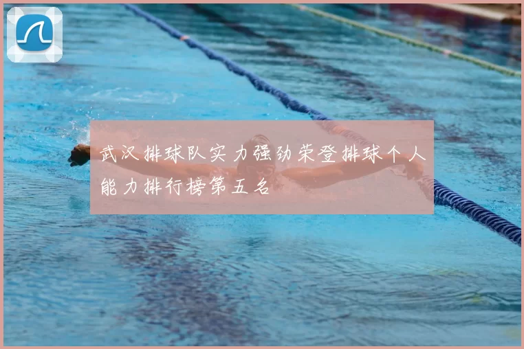 武汉排球队实力强劲荣登排球个人能力排行榜第五名