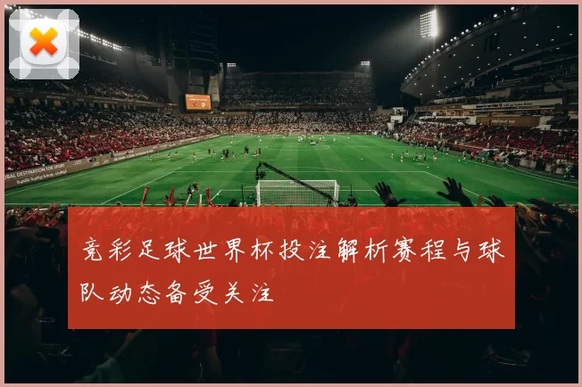 竞彩足球世界杯投注解析赛程与球队动态备受关注